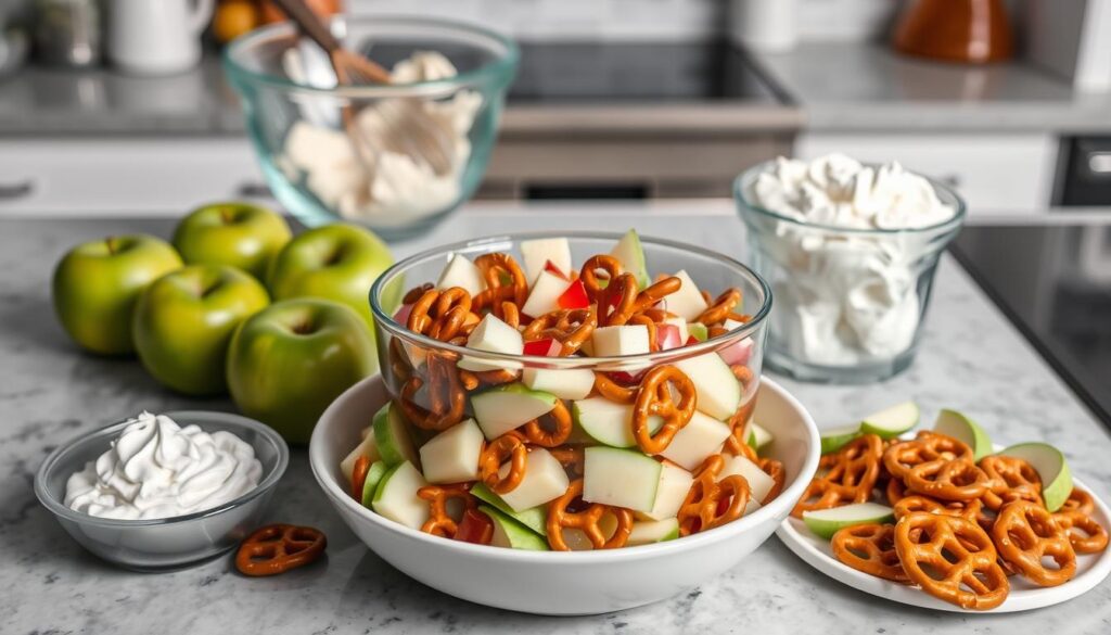 Apple Pretzel Salad preparation guide