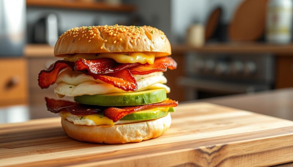 Bagel Breakfast Sliders