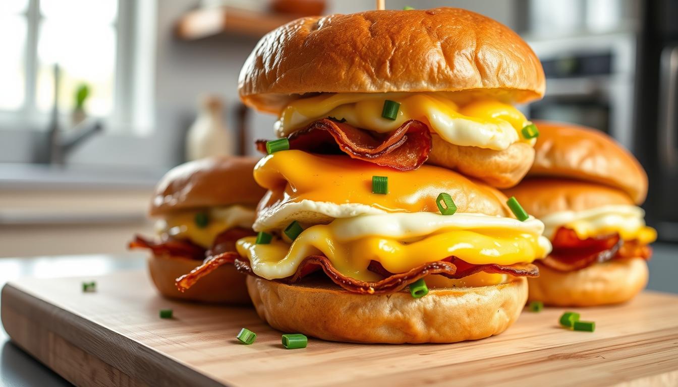 Bagel Breakfast Sliders