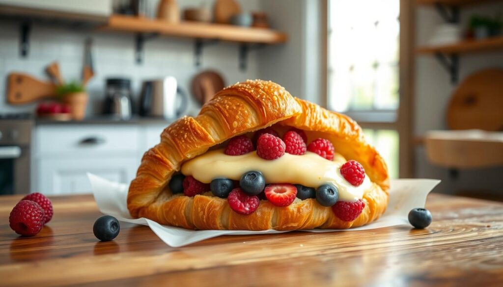 Berry Croissant Bake