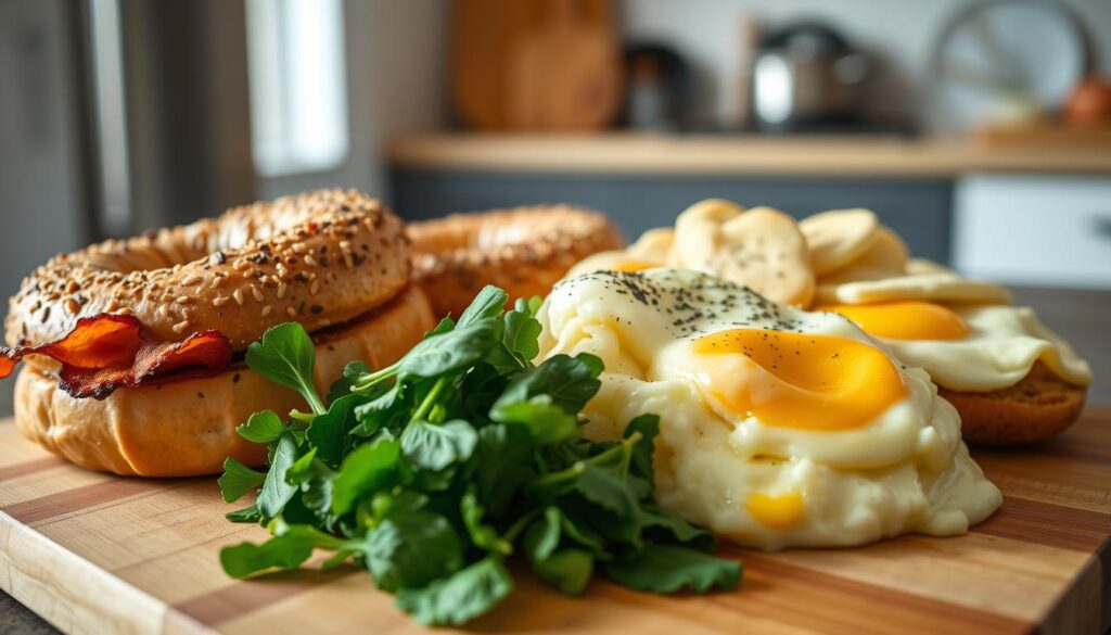 bagel breakfast sliders ingredients