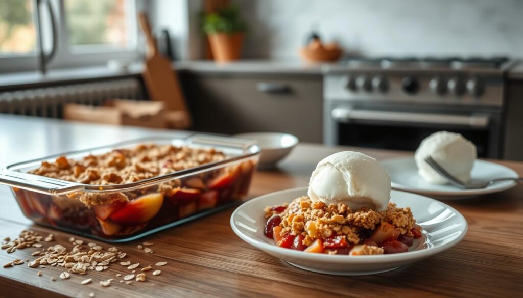 crumble dessert