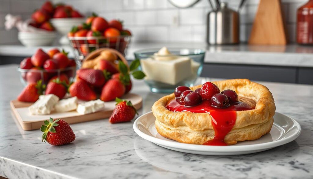 history of Strawberry Cheese Danish