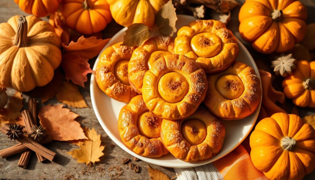 pumpkin danishes