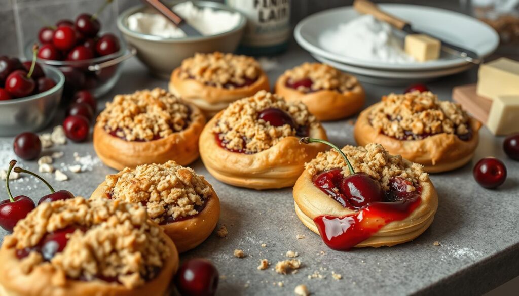 what are Cherry Crumble Danishes